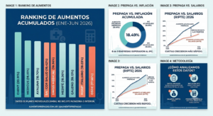 cuánto aumentaron las prepagas en 2026