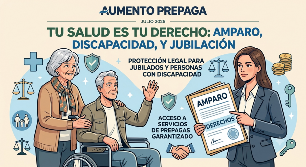 Guía completa sobre tus derechos en salud amparos, discapacidad, jubilación, internación geriátrica y prepagas en Argentina (2026)